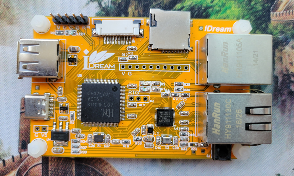 CH32F207 Board Pic