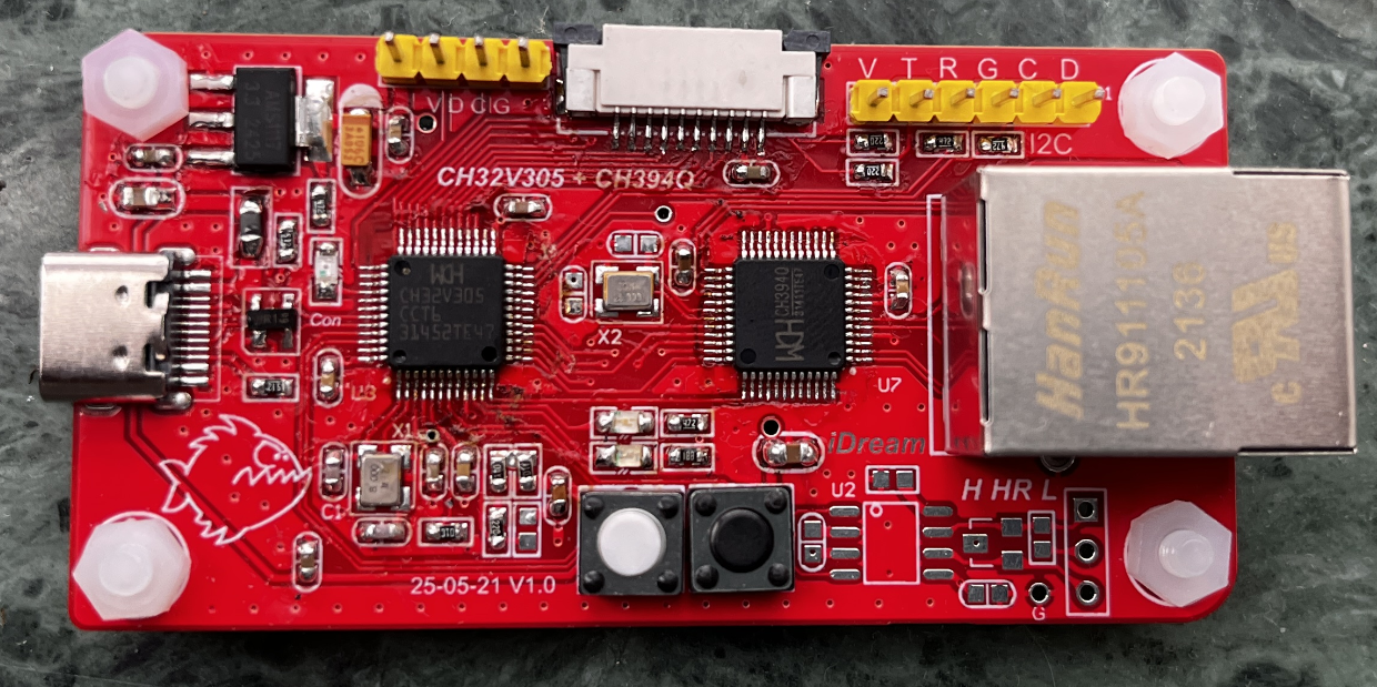 CH32V305 + CH394Q Board